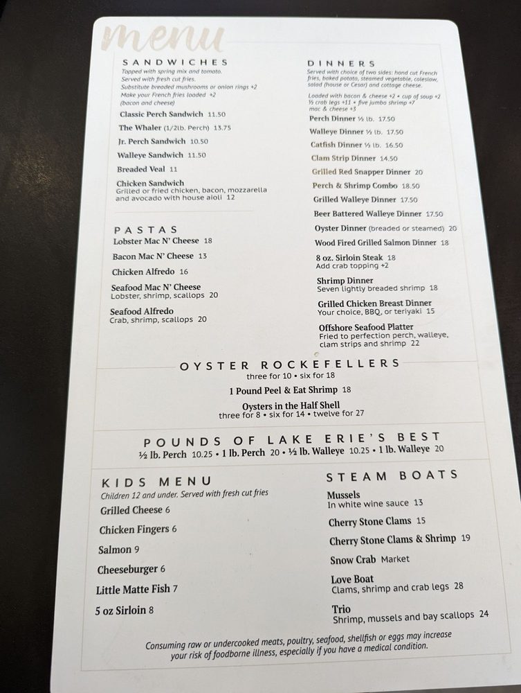 DeMore's Offshore Bar & Grill Menu - Image 8